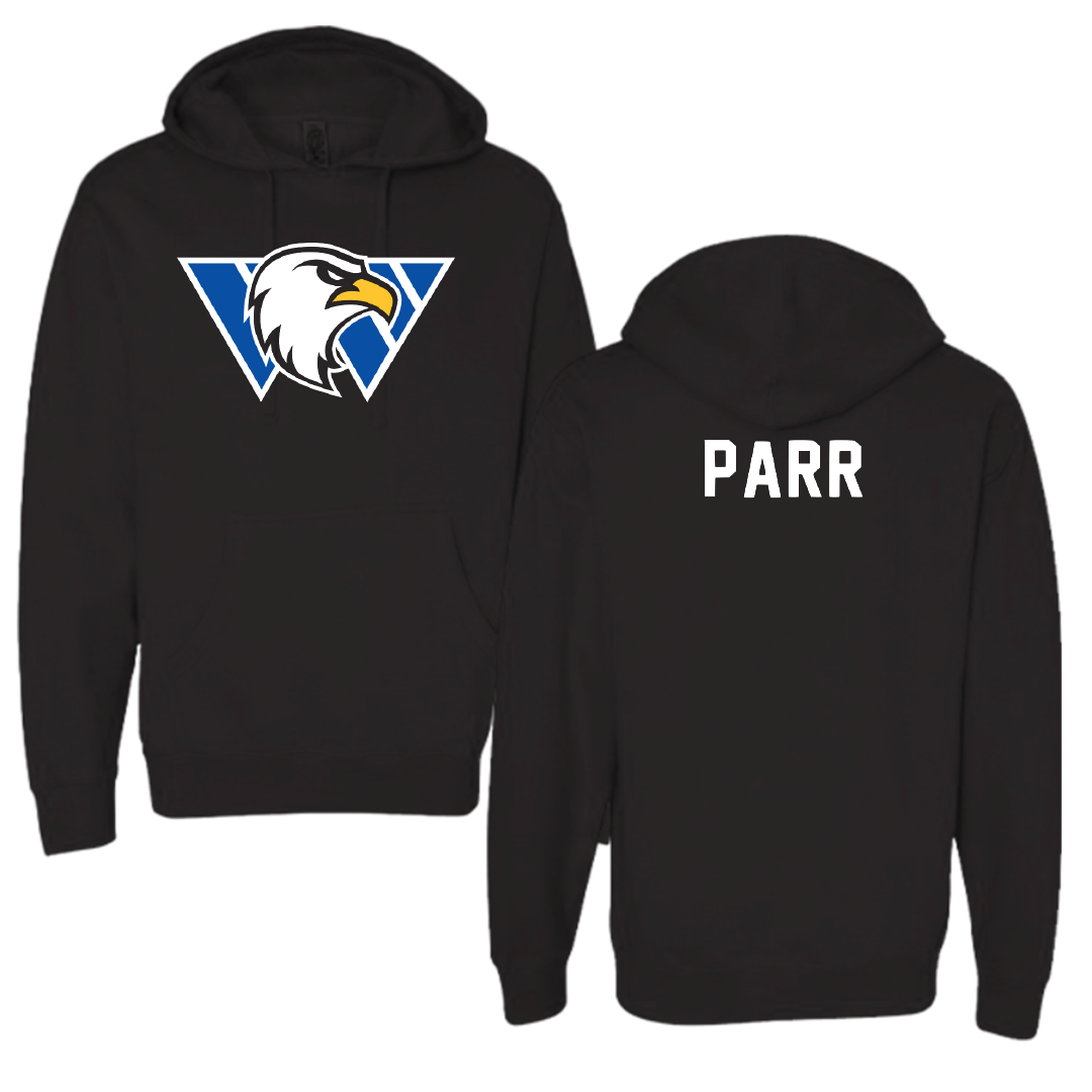 Williams Baptist University Golf Black Hoodie - Tyler Parr