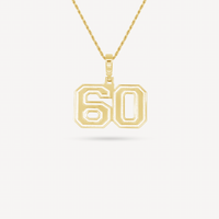 Gold Presidents Pendant and Chain - #60 Anthony Johns