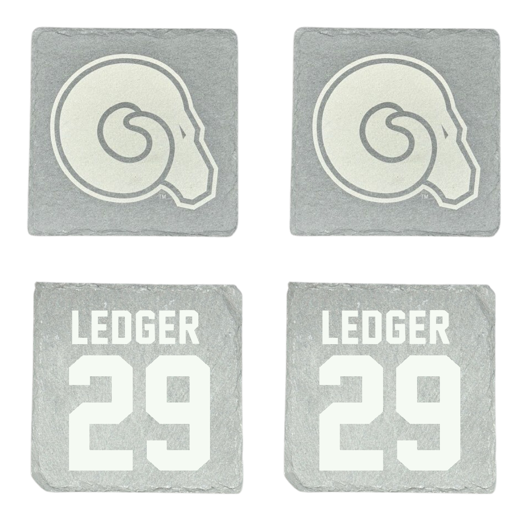 Albany State University Baseball Stone Coaster (4 Pack)  - #29 Chase Ledger