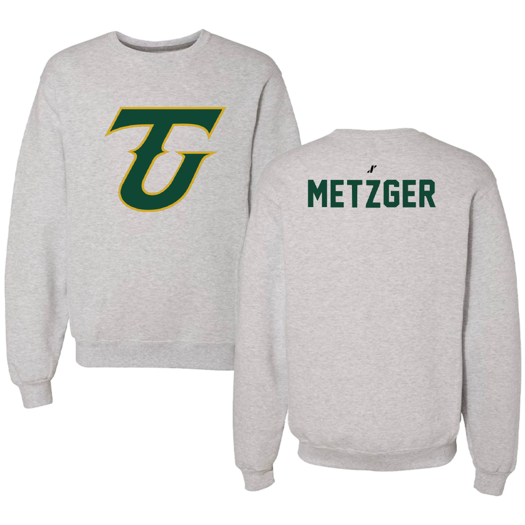 Tiffin University Soccer Light Gray Crewneck - Gabriele Metzger