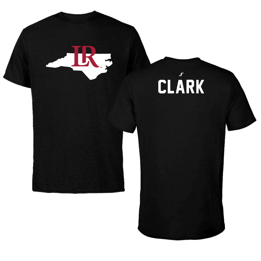 Lenoir-Rhyne University Weightlifting Black State Performance Tee - Sam Clark