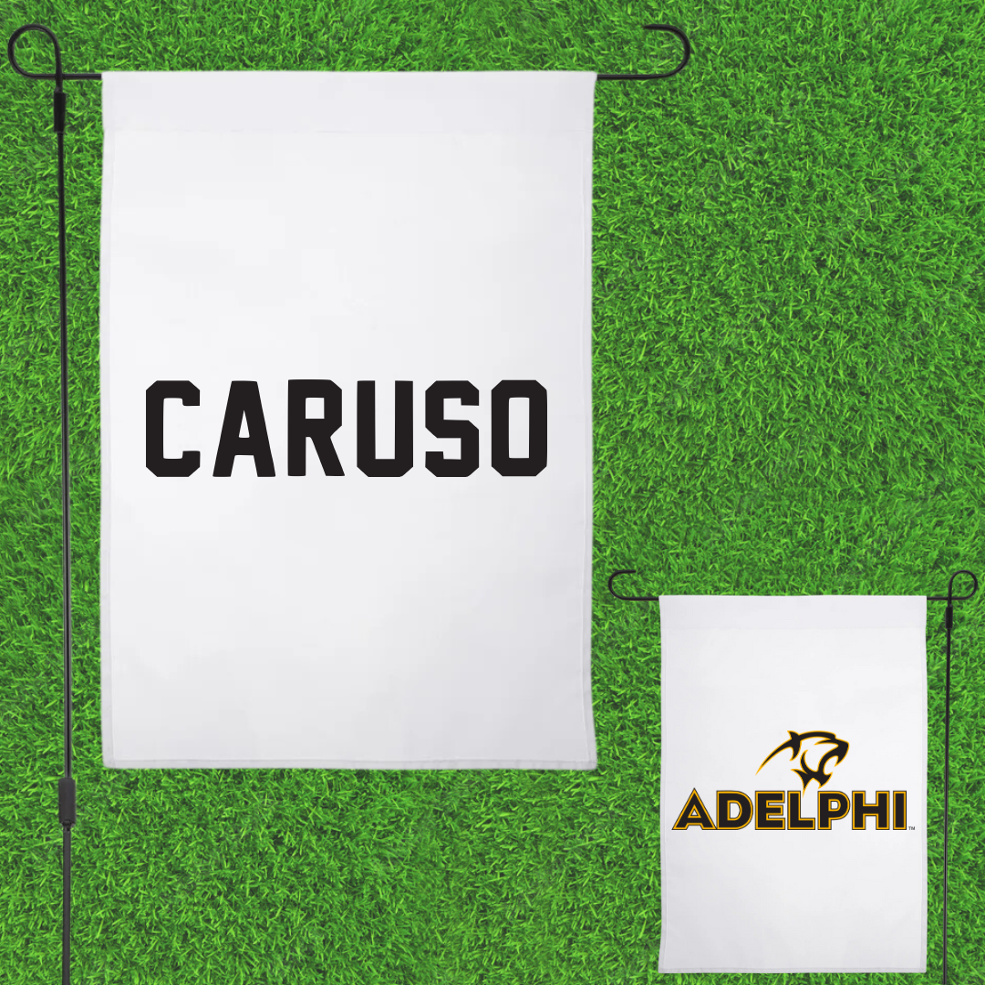 Adelphi University Dance White Garden Flag - Regina Caruso