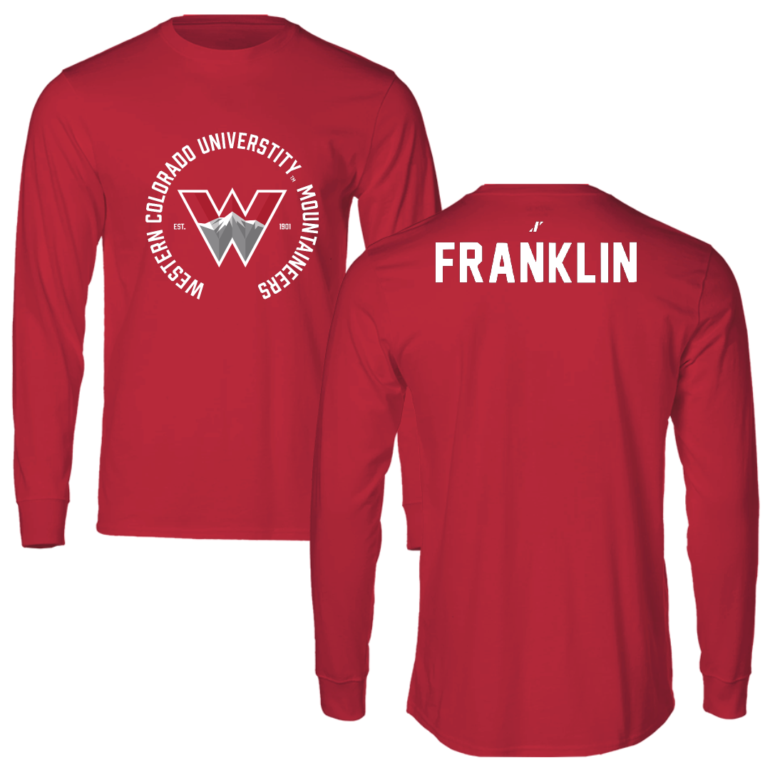 Western Colorado University TF and XC Crimson General Long Sleeve - Torrin Franklin