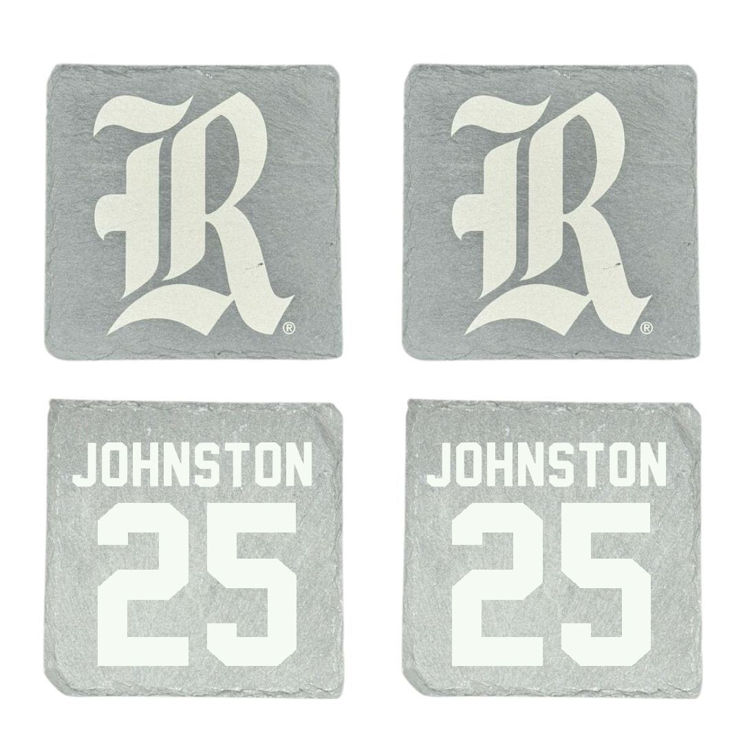 Rice University Soccer Stone Coaster (4 Pack)  - #25 Jules Johnston