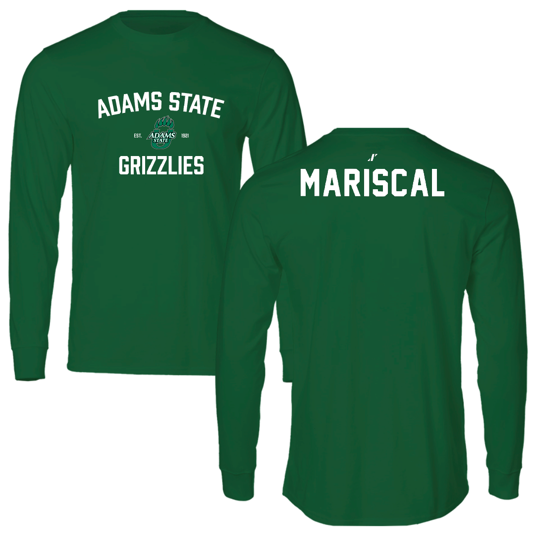 Adams State University Baseball Green General Long Sleeve - Luke Mariscal