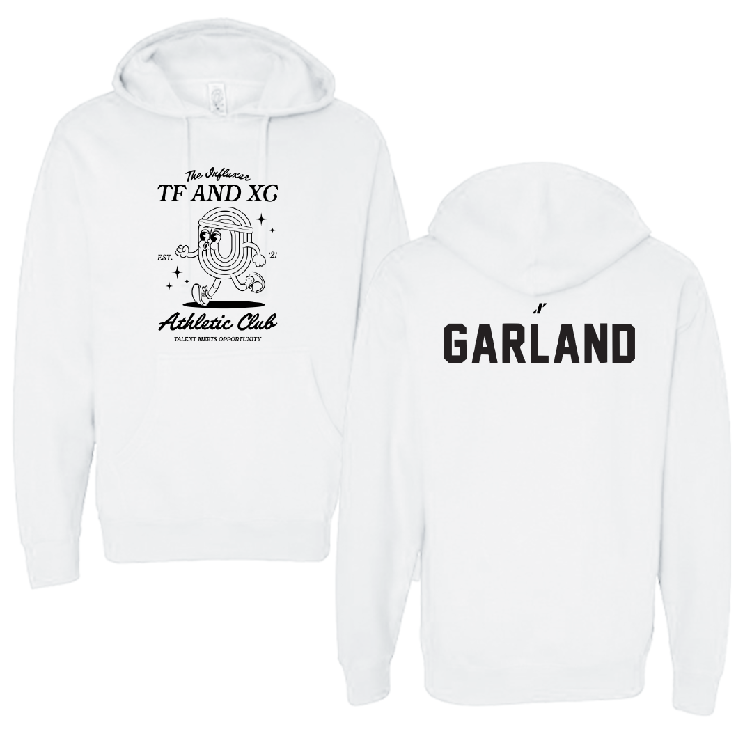 TF and XC White Influxer Athletic Club Hoodie - Sophia Garland