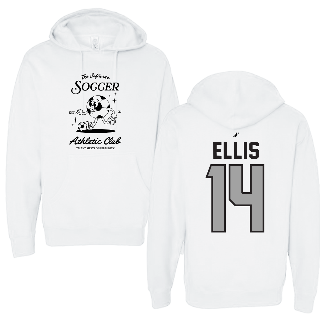 Soccer White Influxer Athletic Club Hoodie - #14 Cariel Ellis