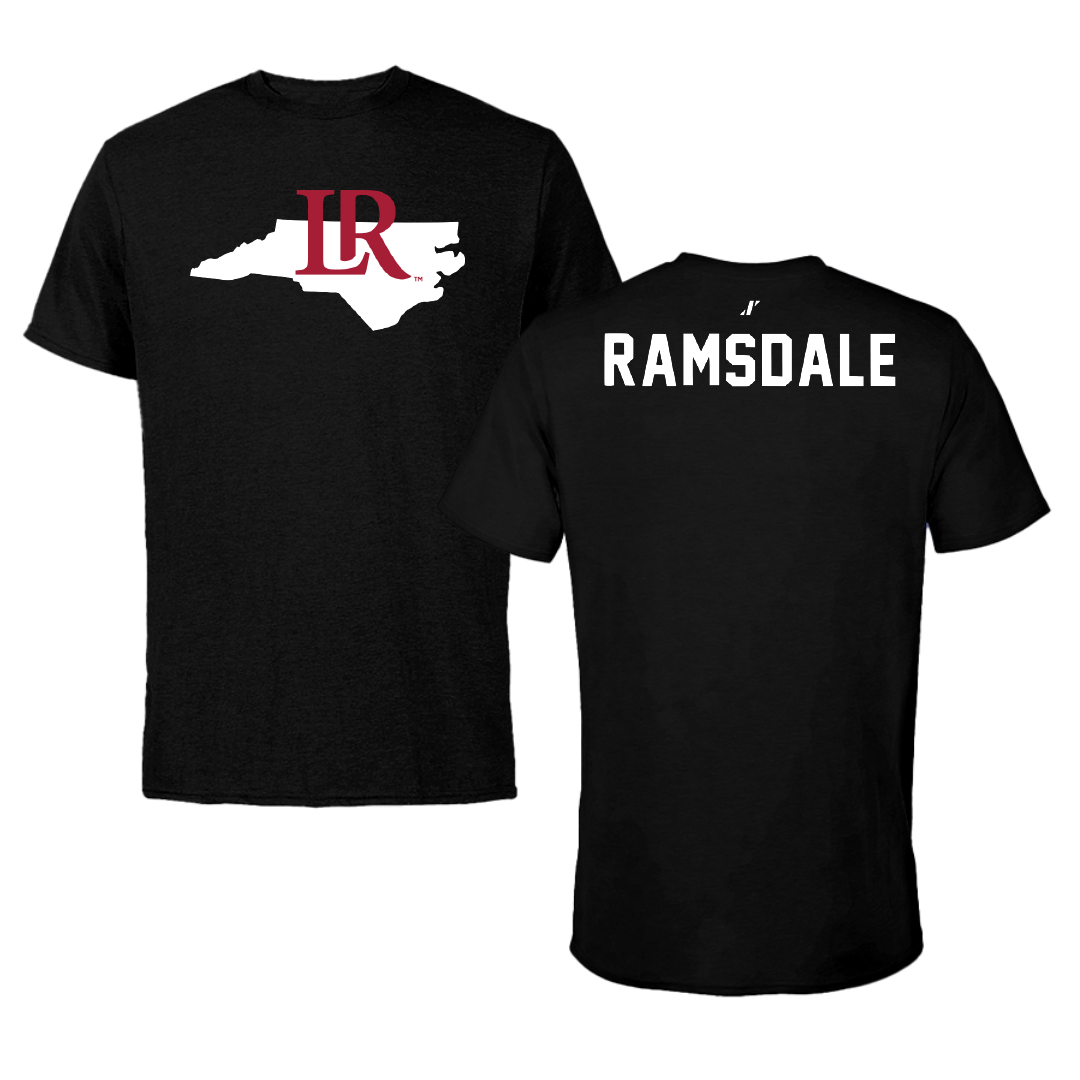 Lenoir-Rhyne University TF and XC Black State Performance Tee - Harper Ramsdale