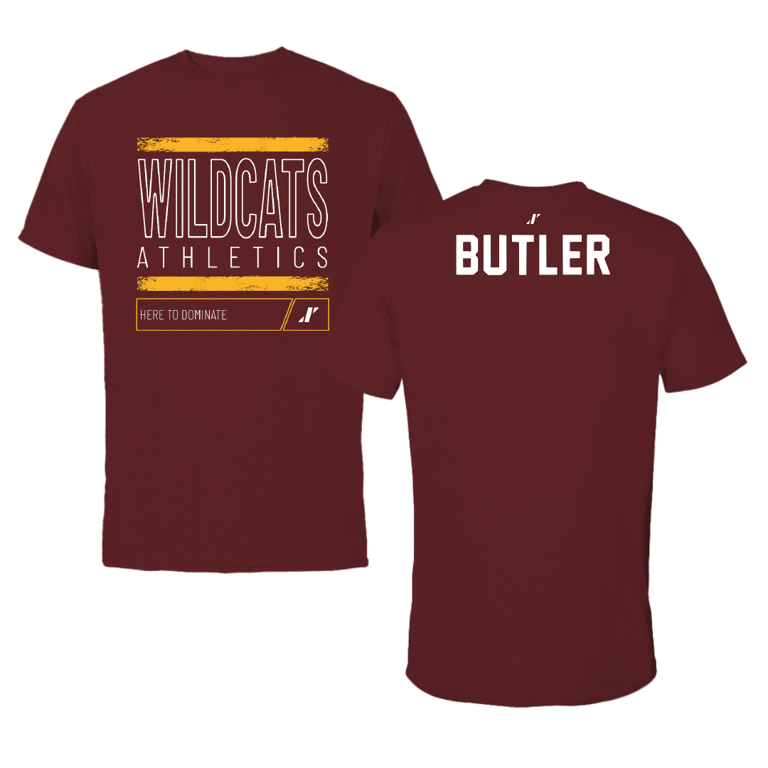 Bethune-Cookman University Cheer Maroon Dominate Tee - Wilnya Butler