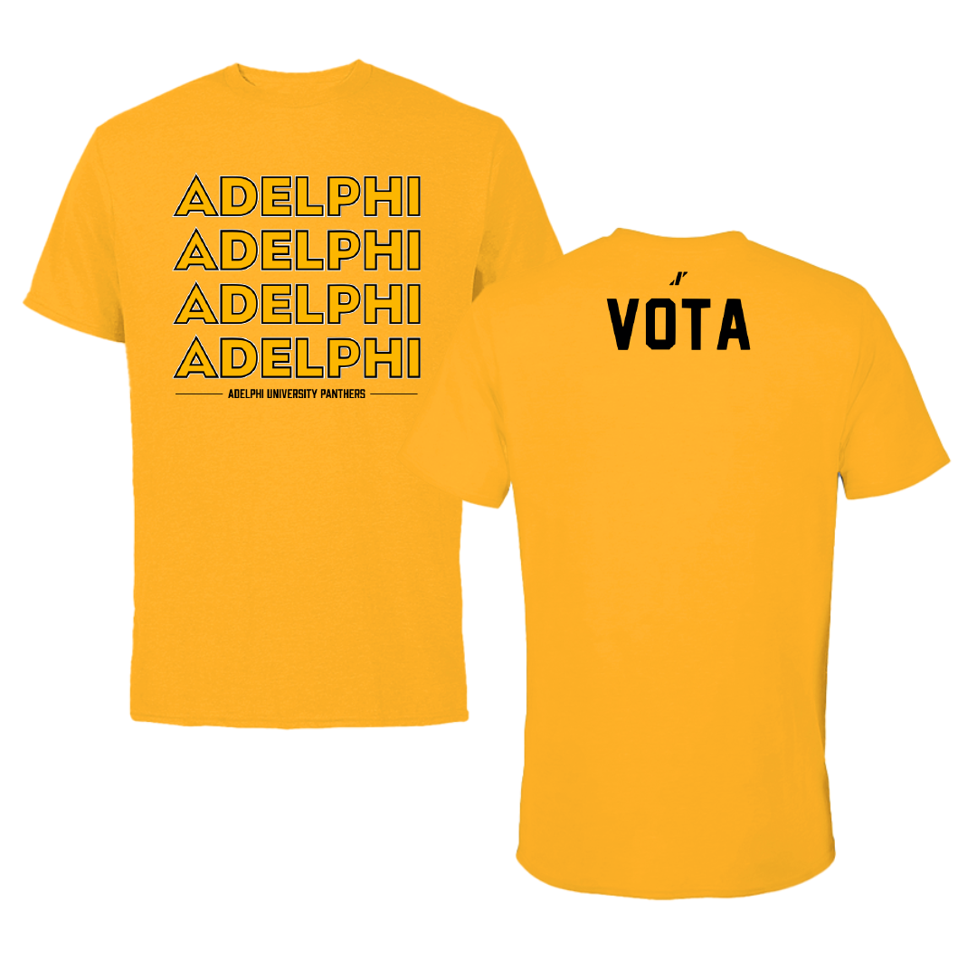 Adelphi University Dance Gold General Tee - Grace Vota