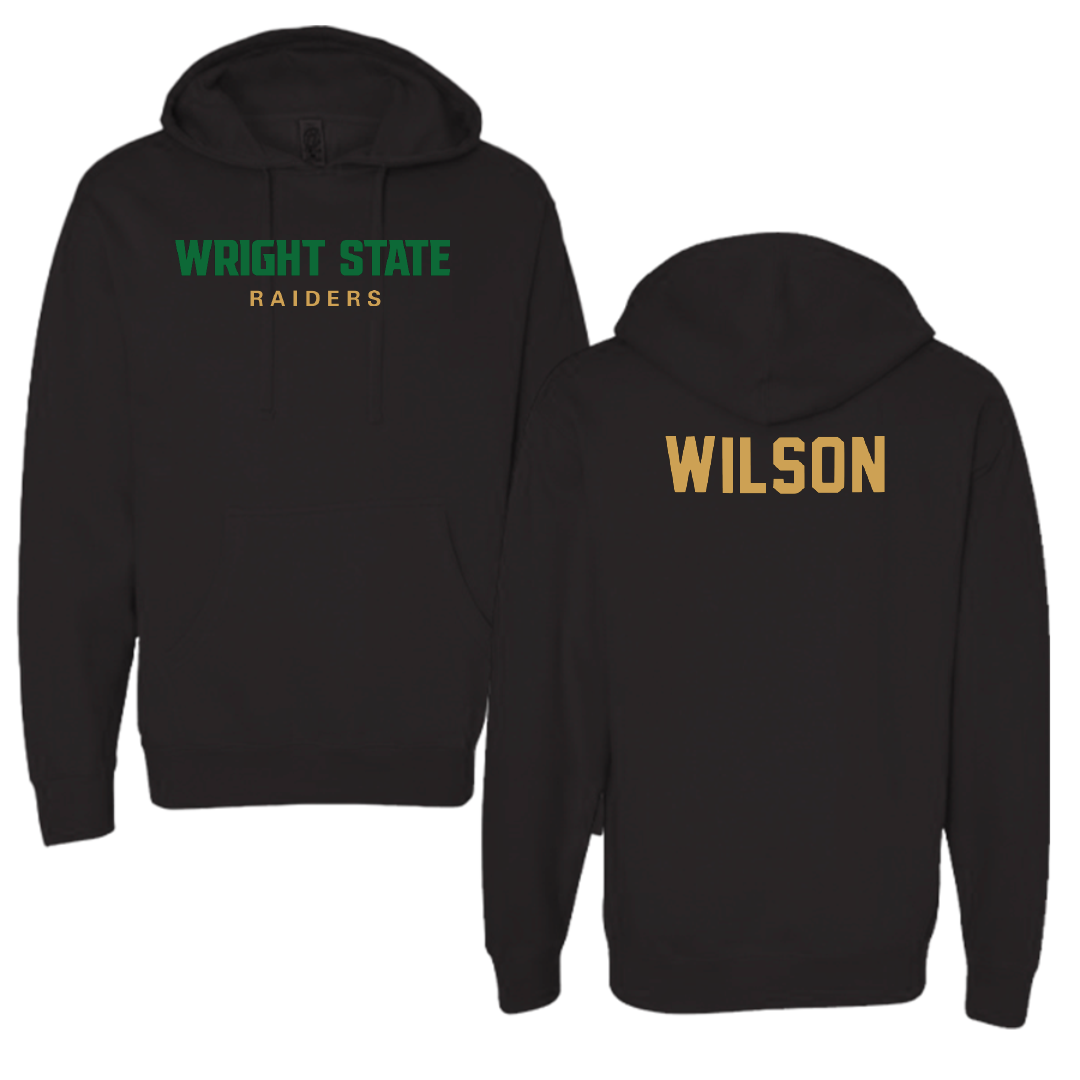 Wright State University TF and XC Black Hoodie - Brooke Wilson