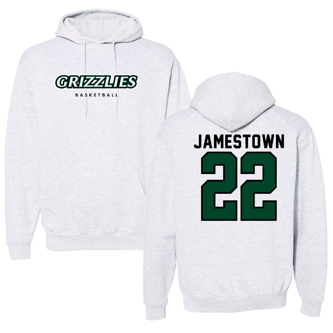 Adams State University Basketball Gray Hoodie - #22 Tajaun Jamestown