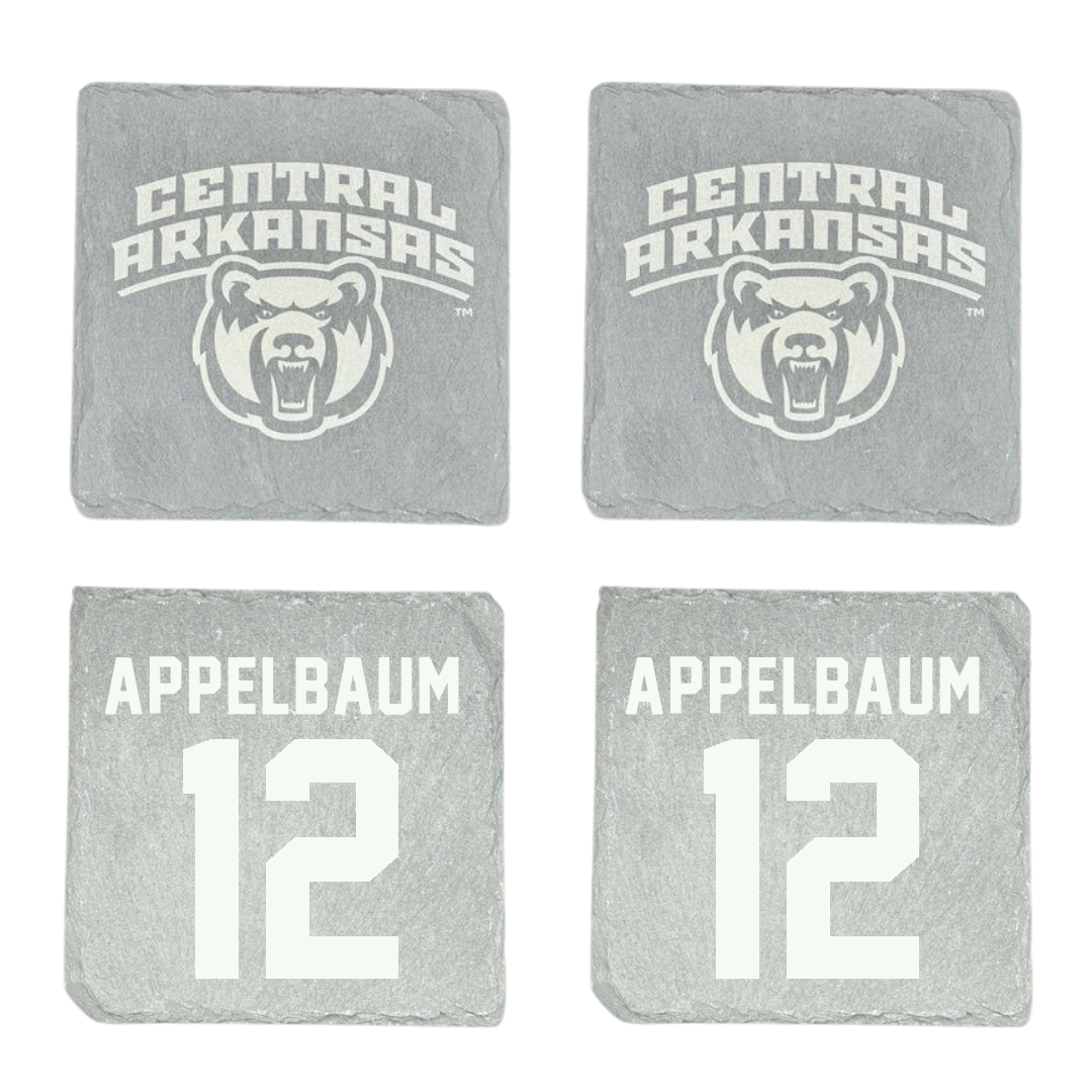 University of Central Arkansas STUNT Stone Coaster (4 Pack)  - #12 Alex Appelbaum