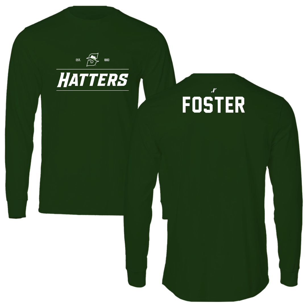Stetson University Cheer Forest Green General Long Sleeve - Jessica Foster
