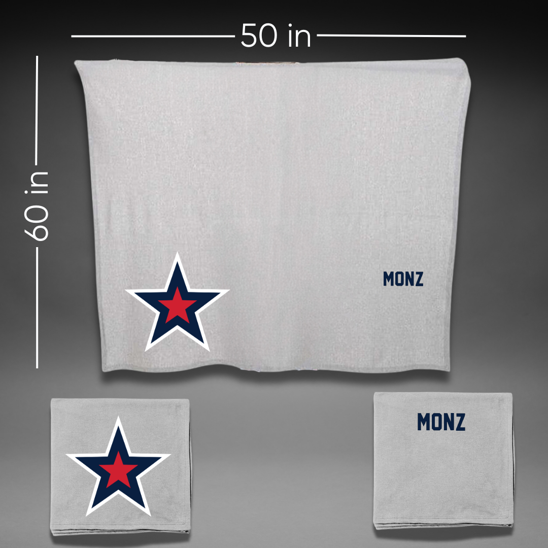 Robert Morris University TF and XC Gray Blanket - Dea Monz