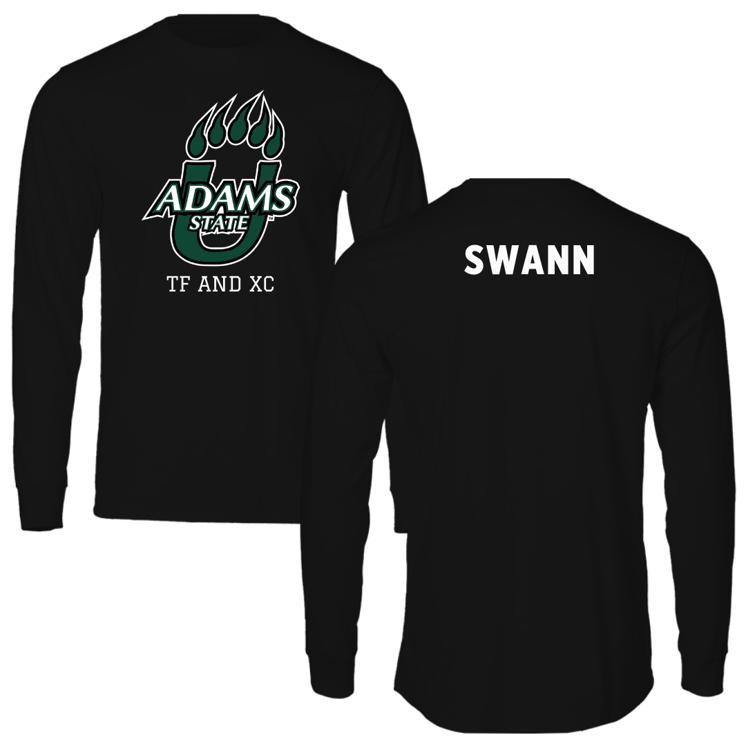 Adams State University TF and XC Black State Long Sleeve - Micah Swann