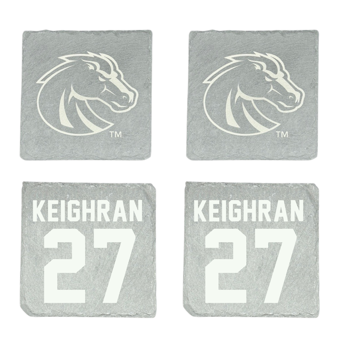 Boise State University Softball Stone Coaster (4 Pack)  - #27 Shannon Keighran