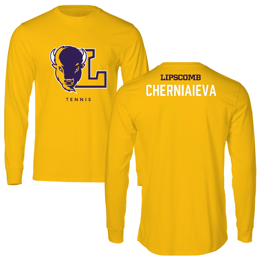 Lipscomb University Tennis Gold Performance Long Sleeve - Alina Cherniaieva