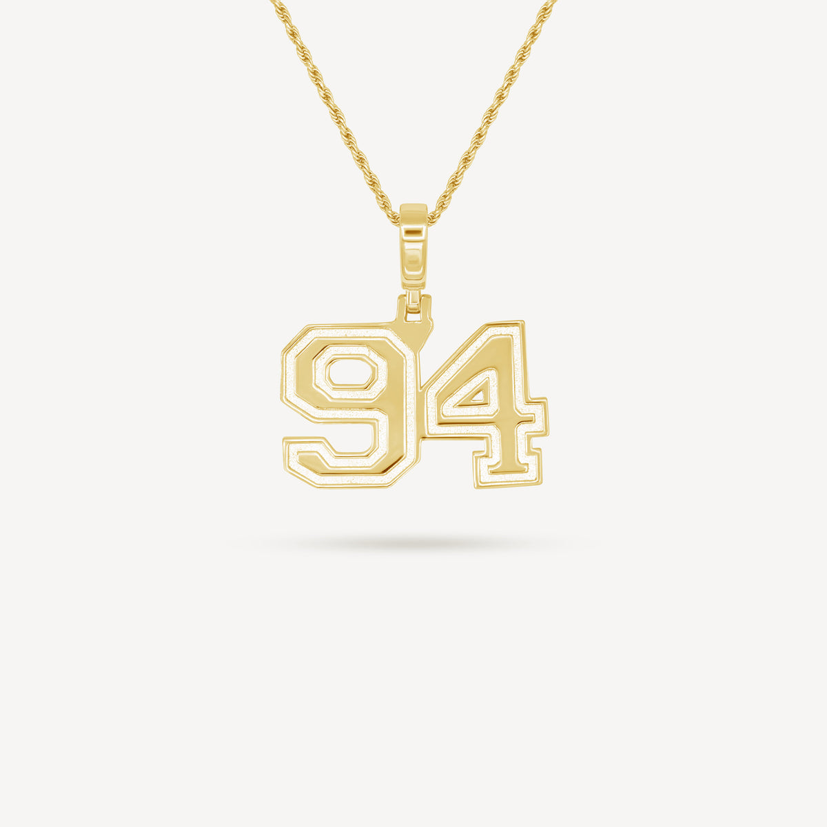Gold Presidents Pendant and Chain - #94 Nathan Bolling