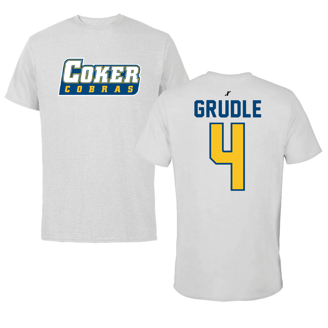 Coker University Acrobatics & Tumbling Light Gray Performance Tee - #4 Tessa Grudle