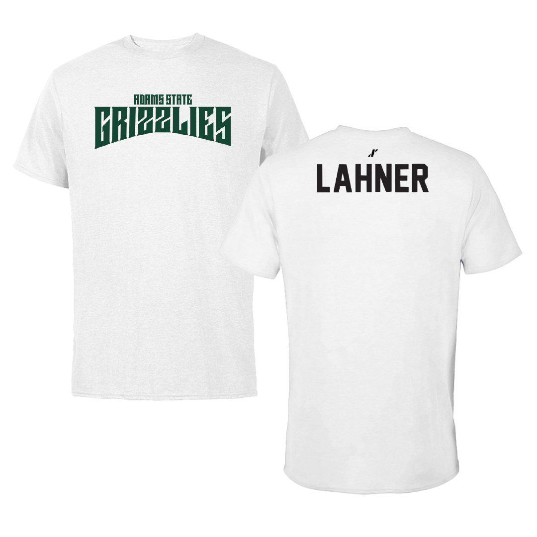 Adams State University TF and XC White Classic Tee - Vienna Lahner