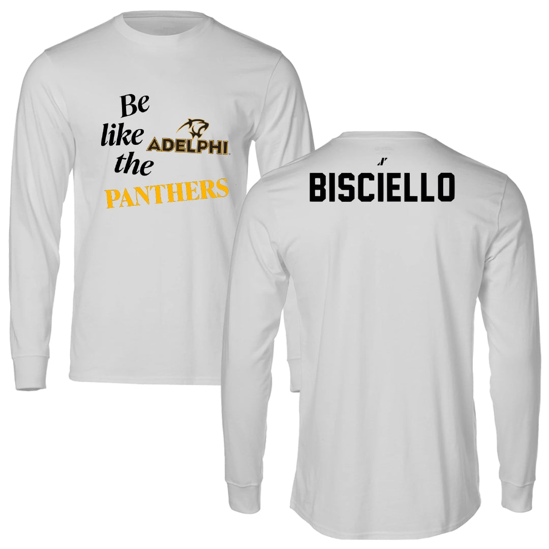 Adelphi University Dance Light Gray Be Like Us Performance Long Sleeve - Alyxandra Bisciello