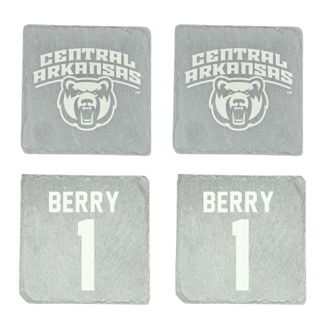 University of Central Arkansas Football Stone Coaster (4 Pack)  - #1 Tyion Berry