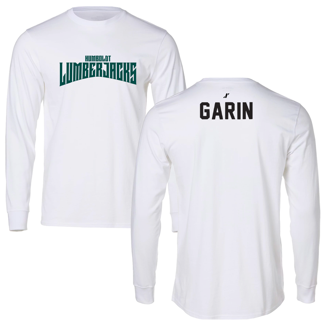 Cal Poly Humboldt TF and XC White Classic Long Sleeve - Lucas Garin