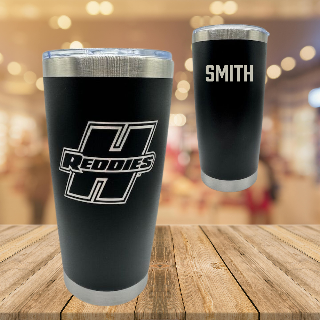 Henderson State University Cheer Black Stainless Steel Tumbler - Ruthie Smith