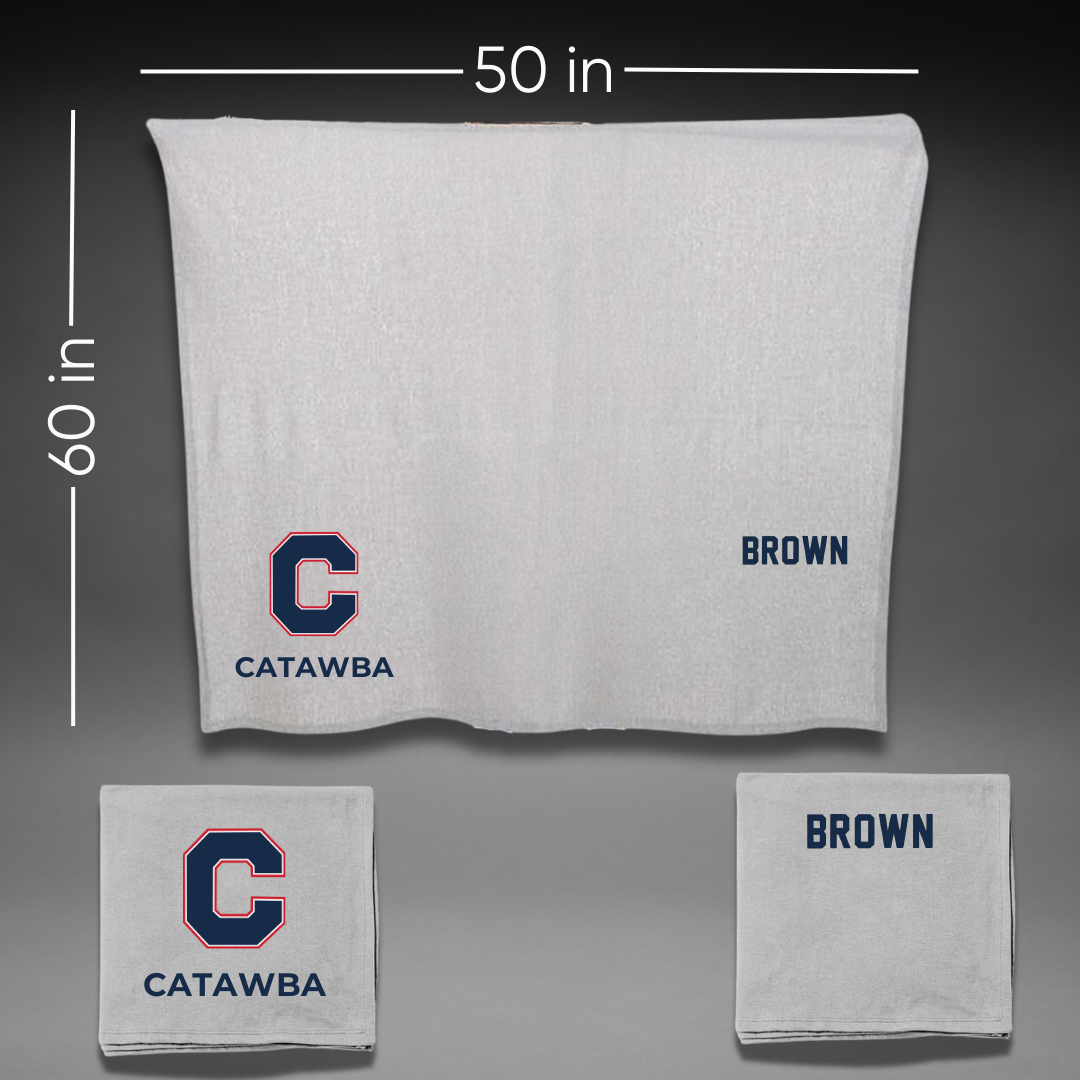Catawba College TF and XC Gray Blanket - Chris Brown