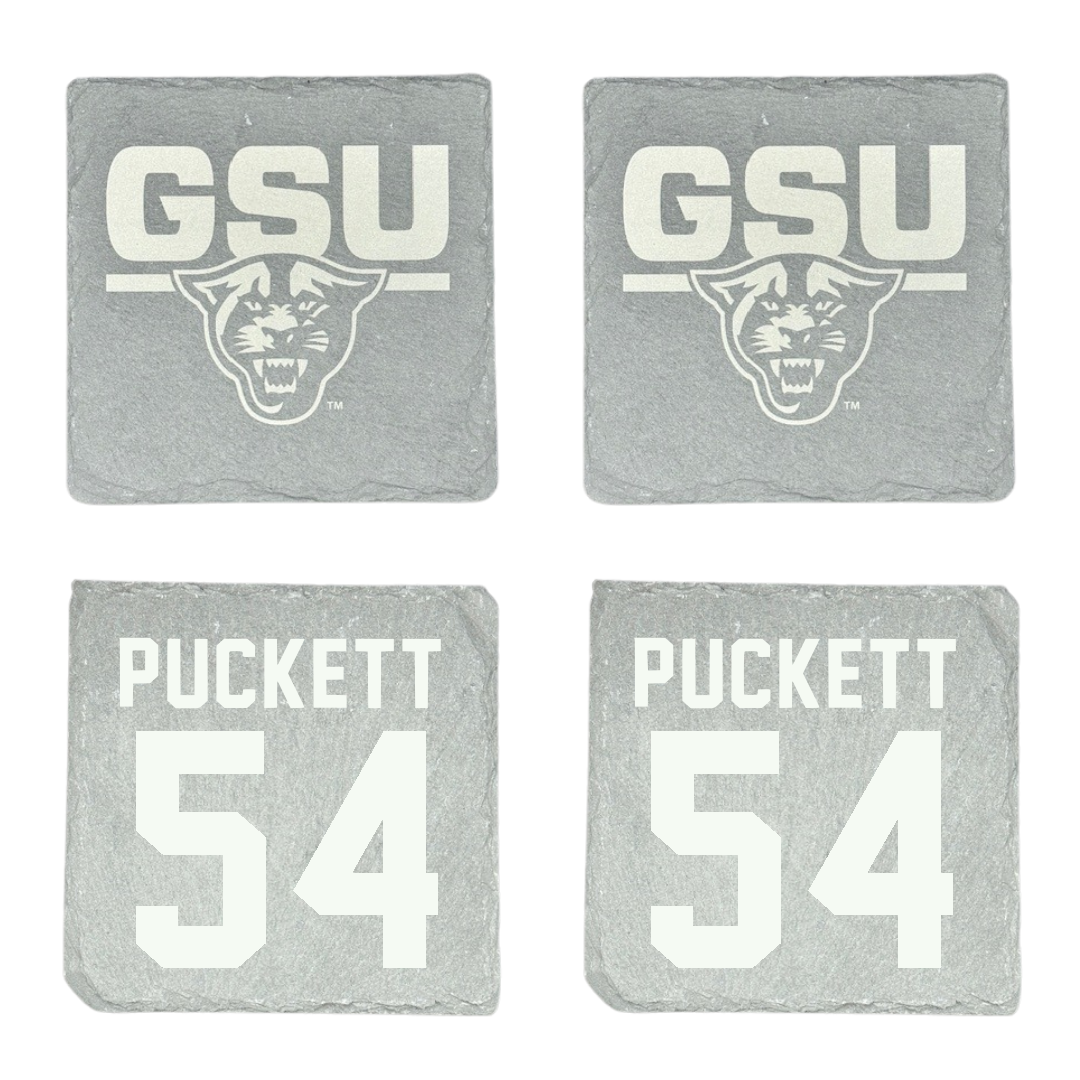 Georgia State University Football Stone Coaster (4 Pack)  - #54 Cade Puckett