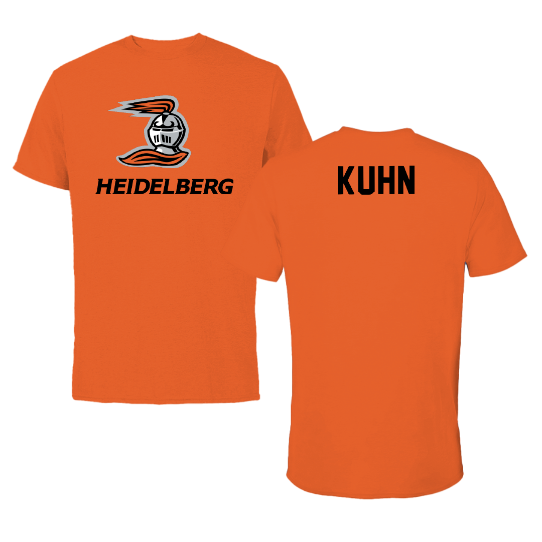 Heidelberg University TF and XC Orange Performance Tee - Kendall Kuhn