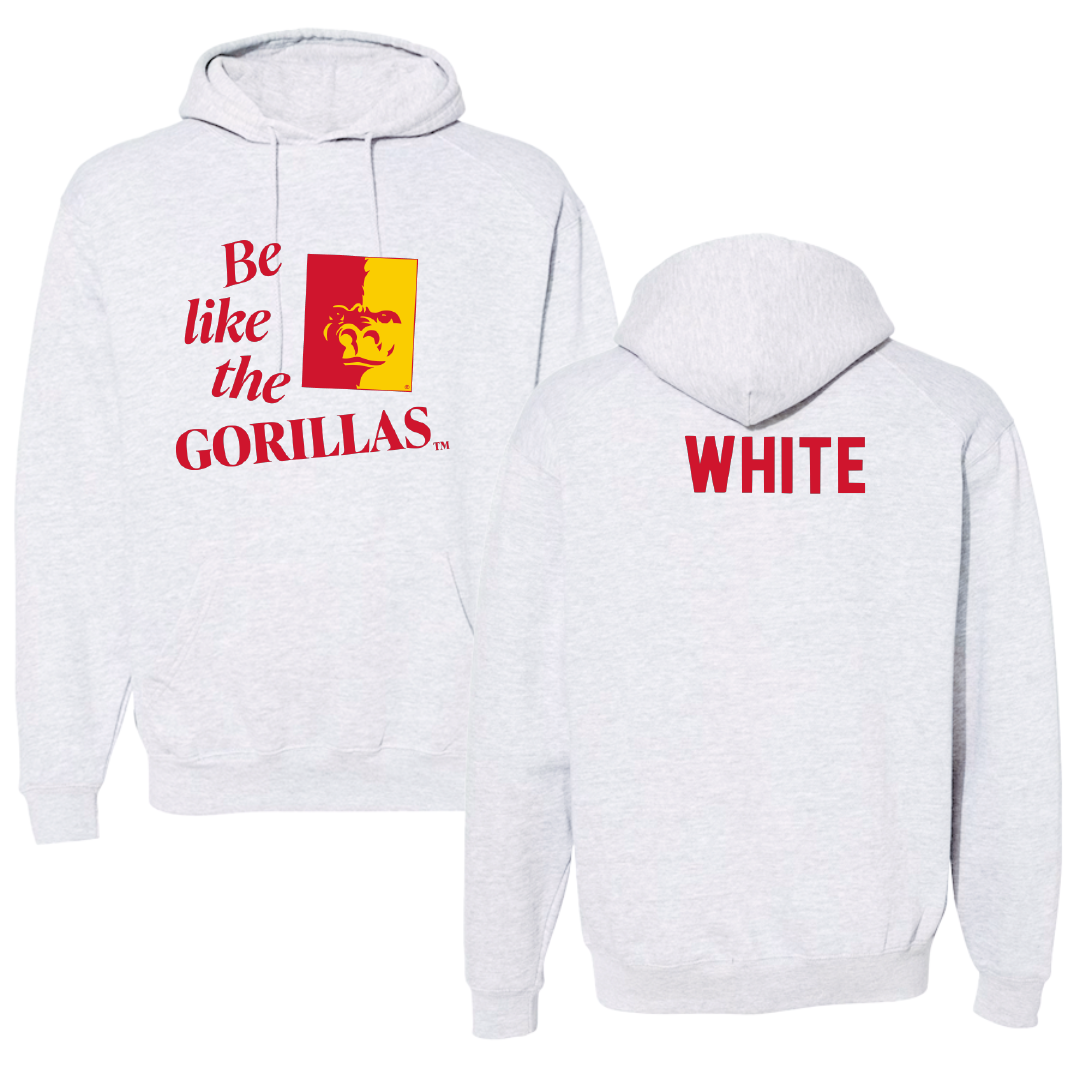 Pittsburg State University Golf Light Gray Be Like Us Hoodie - Mason White