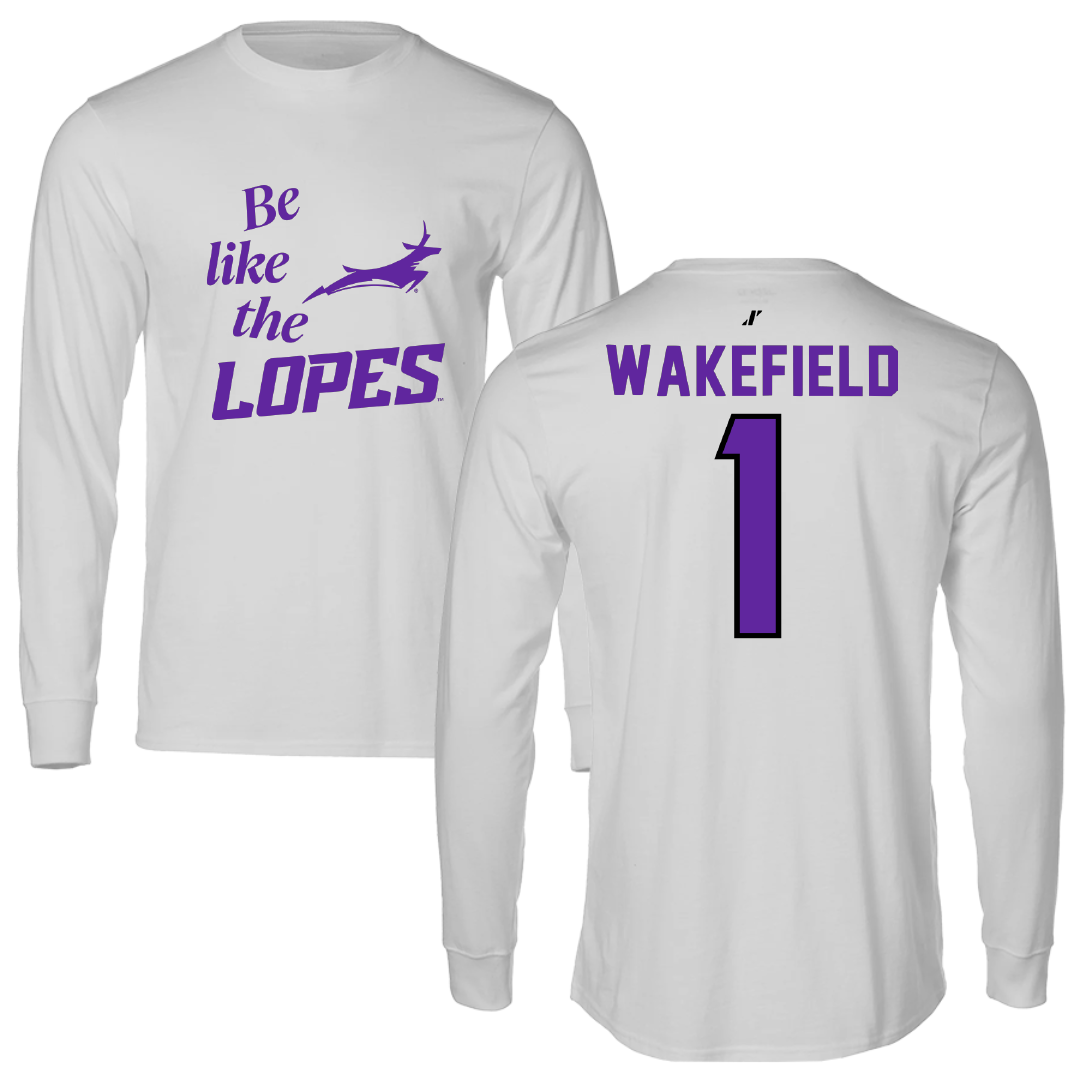 Grand Canyon University Baseball Light Gray Be Like Us Long Sleeve - #1 Josh Wakefield