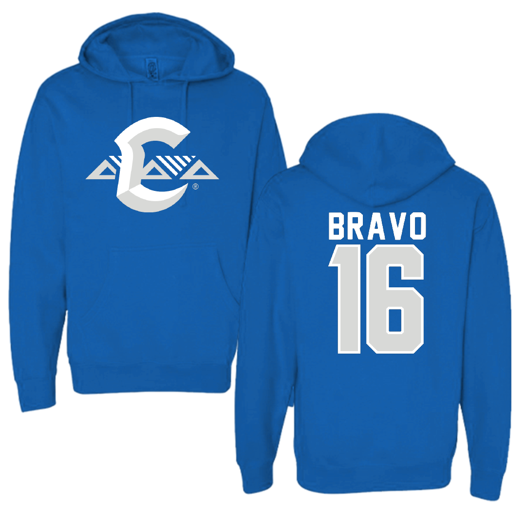 Chaminade University Softball Blue Hoodie - #16 Desiree Bravo