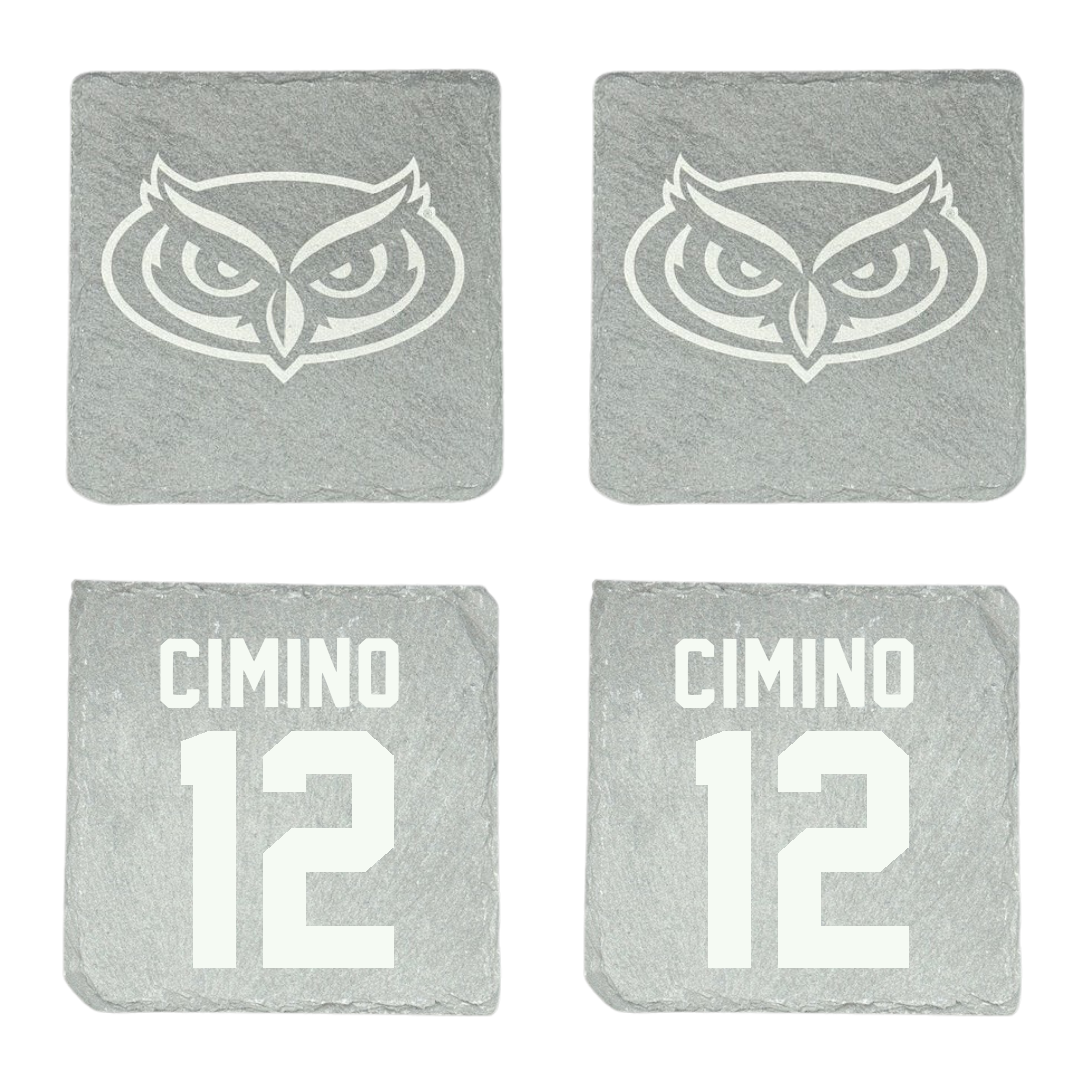 Florida Atlantic University Softball Stone Coaster (4 Pack)  - #12 Izabella Cimino