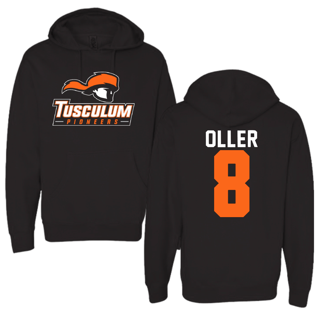 Tusculum University Volleyball Black Hoodie - #8 Karris Oller