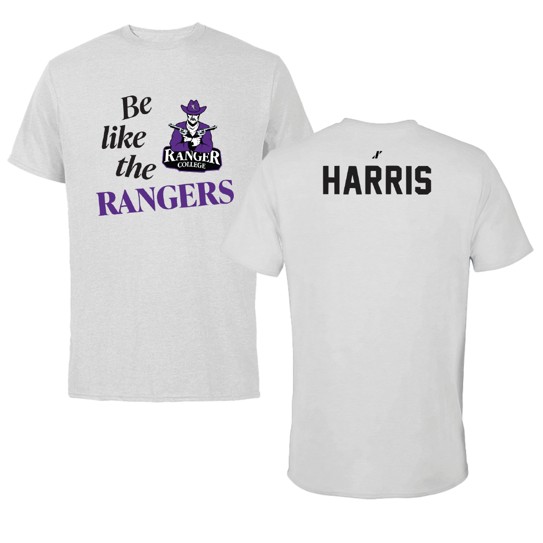 Ranger College TF and XC Light Gray Be Like Us Performance Tee - Markel Harris