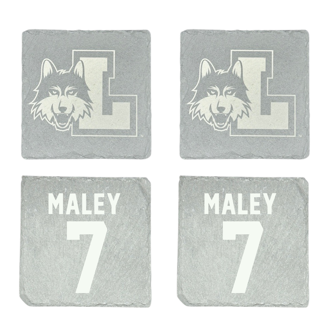 Loyola University-Chicago Volleyball Stone Coaster (4 Pack)  - #7 Kate Maley
