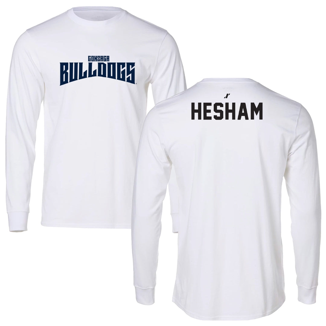 Gonzaga University Tennis White Classic Long Sleeve - Norhan Hesham