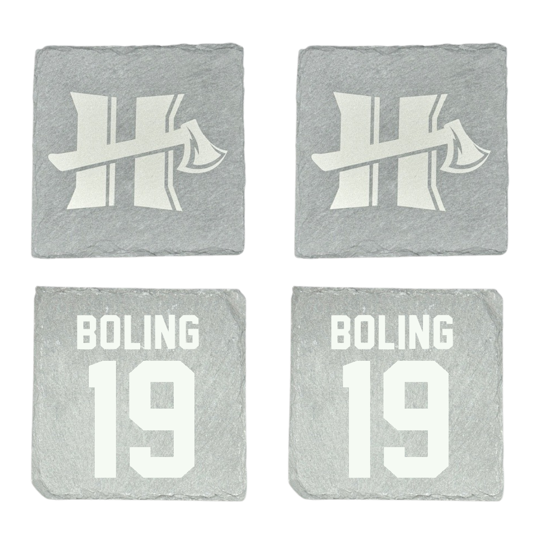 Cal Poly Humboldt Softball Stone Coaster (4 Pack)  - #19 Bridgette Boling