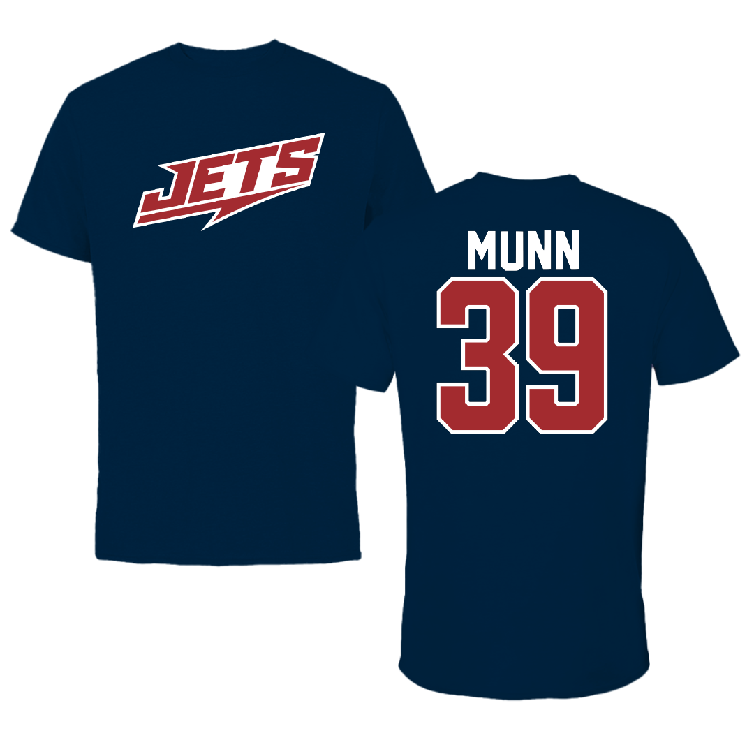 Newman University Baseball Navy Tee - #39 Thomas Munn