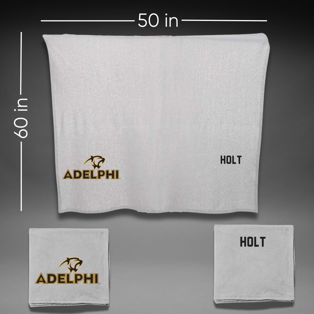 Adelphi University Dance Gray Blanket - Lauren Holt