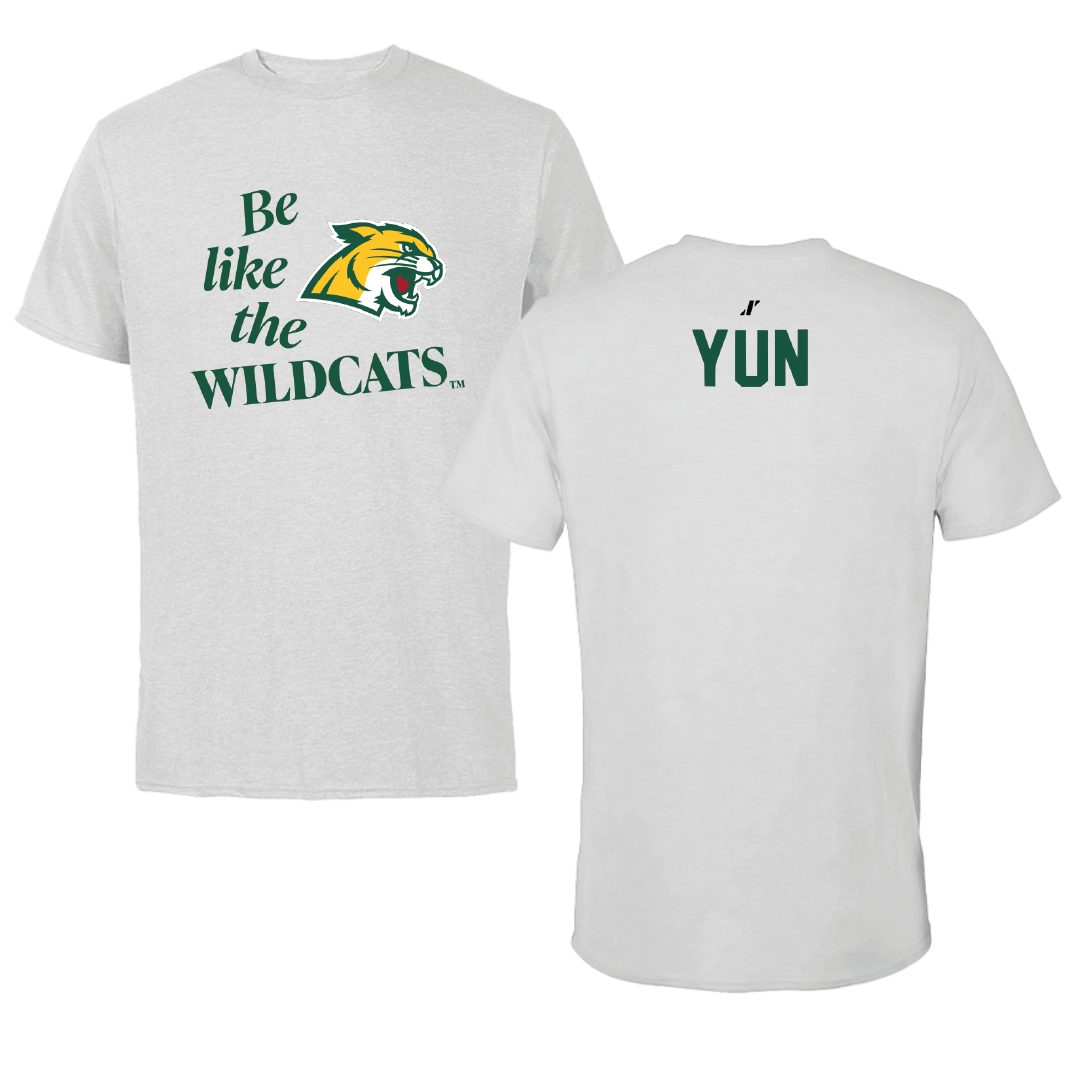Northern Michigan University Golf Light Gray Be Like Us Tee - Eric Yun