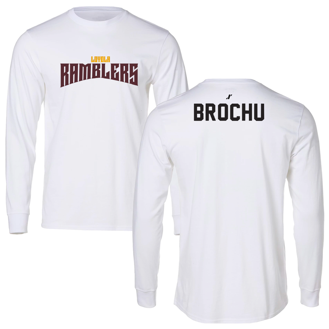 Loyola University-Chicago Golf White Classic Long Sleeve - Jolie Brochu