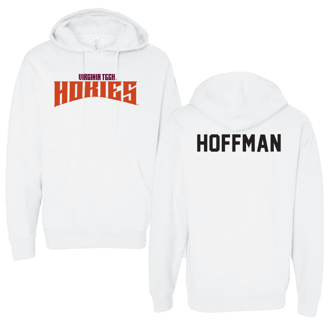 Virginia Tech Dance White Classic Hoodie - Sydney Hoffman
