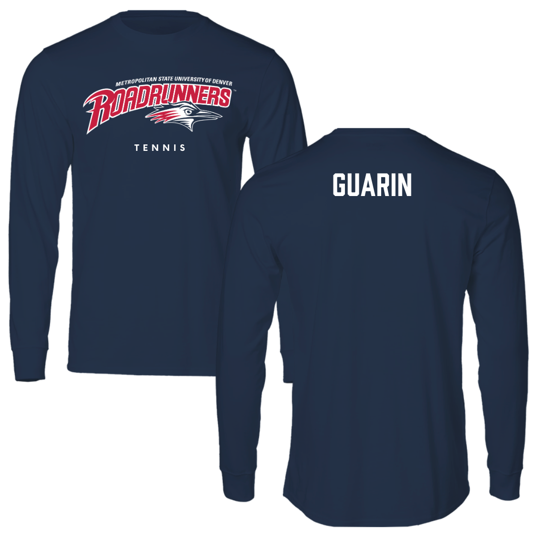 Metropolitan State University of Denver Tennis Navy Long Sleeve - Monica Guarin