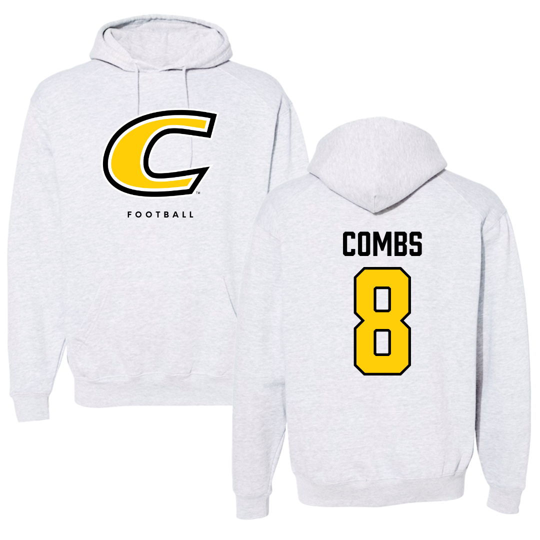 Centre College Football Gray Hoodie - #8 Carson Combs