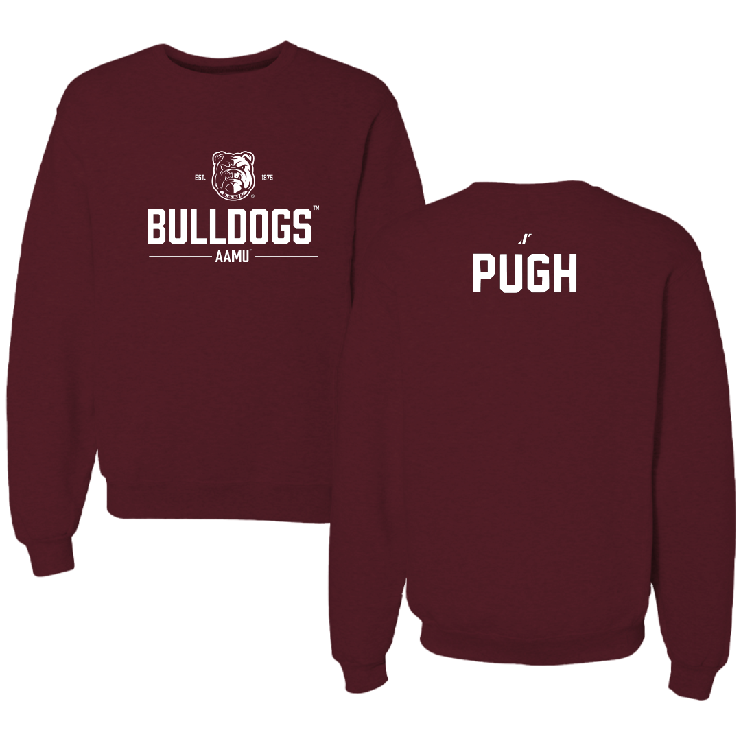 Alabama A&M University TF and XC Maroon General Crewneck - Kody Pugh