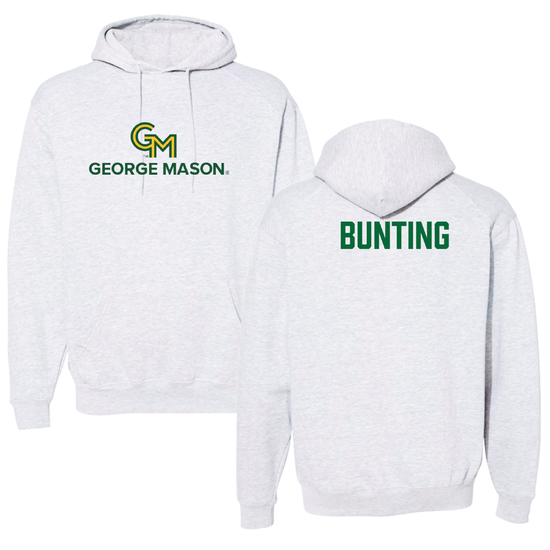 George Mason University Wrestling Gray Hoodie - Charlie Bunting